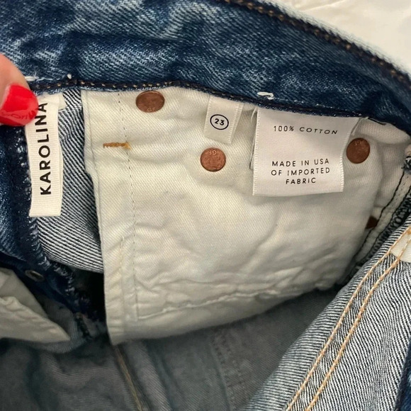 GRLFND high waisted Karolina distressed denim - Picture 10 of 16